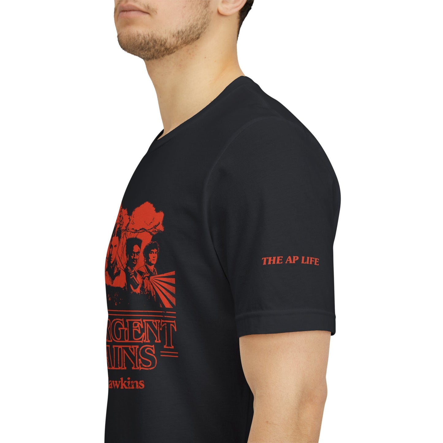 Divergent Brains Saved Hawkins - Adult Unisex Jersey Tee