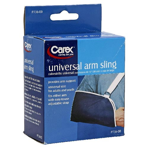 Carex Universal Arm Sling – Adjustable Medical Support for Fractures, Sprains & Post-Surgery