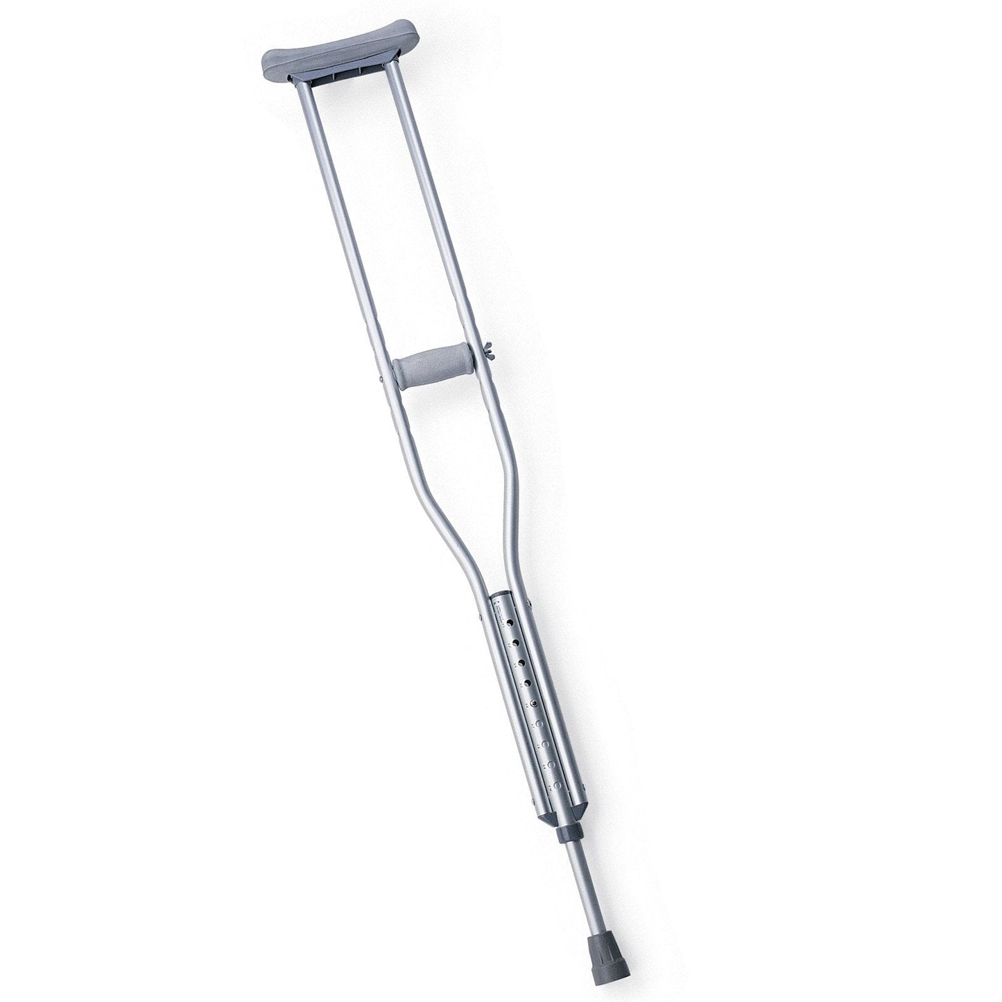 Underarm Crutches Guardian Tall Adult 5 Foot 10 Inch to 6 Foot 6 Inch User Height Aluminum Frame 300 lbs. Weight Capacity MDSV80534 Medsitis
