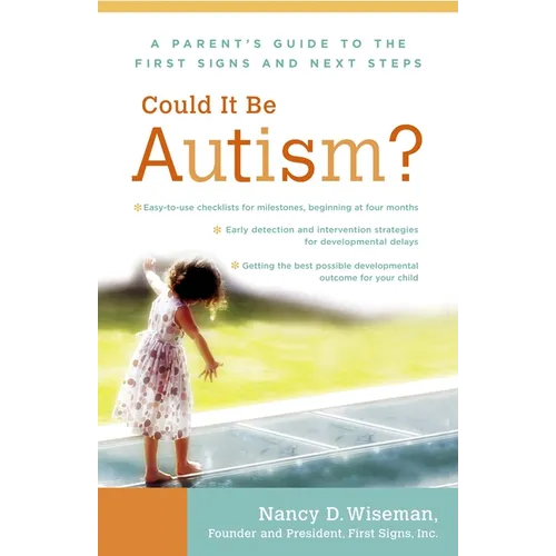 Paperback book cover titled “Could It Be Autism?” with child illustration by poolside