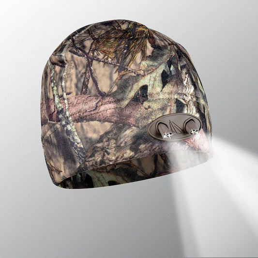 POWERCAP 35/55 Fleece LED Beanie Hat With Lights