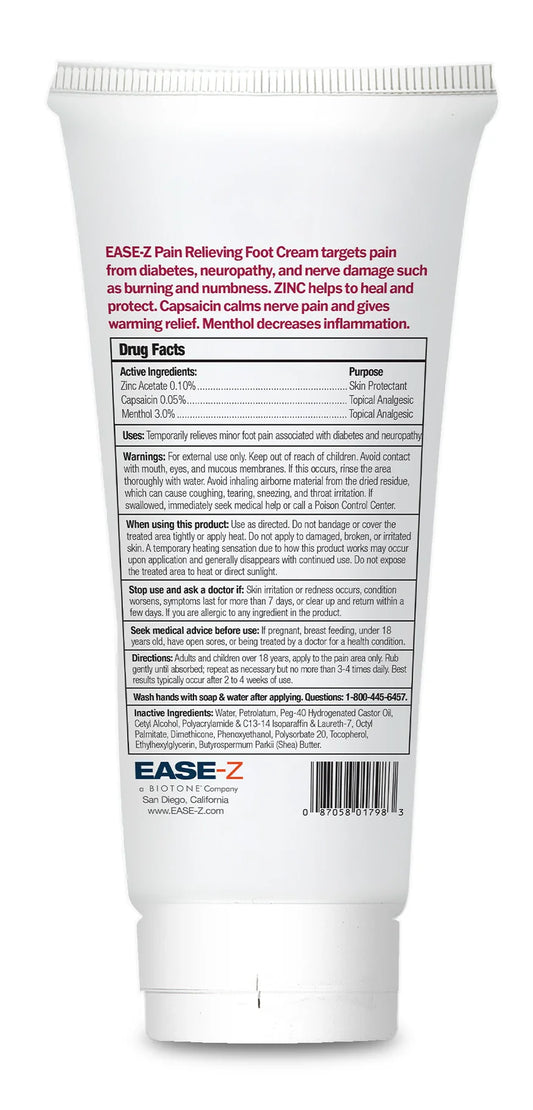 BIOTONE® EASE-Z Diabetics' Pain Relieving Foot Cream