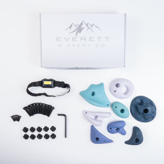 Premium Rock Climbing Holds (Aurora) - Glow-in-the-Dark Rock Climbing Holds