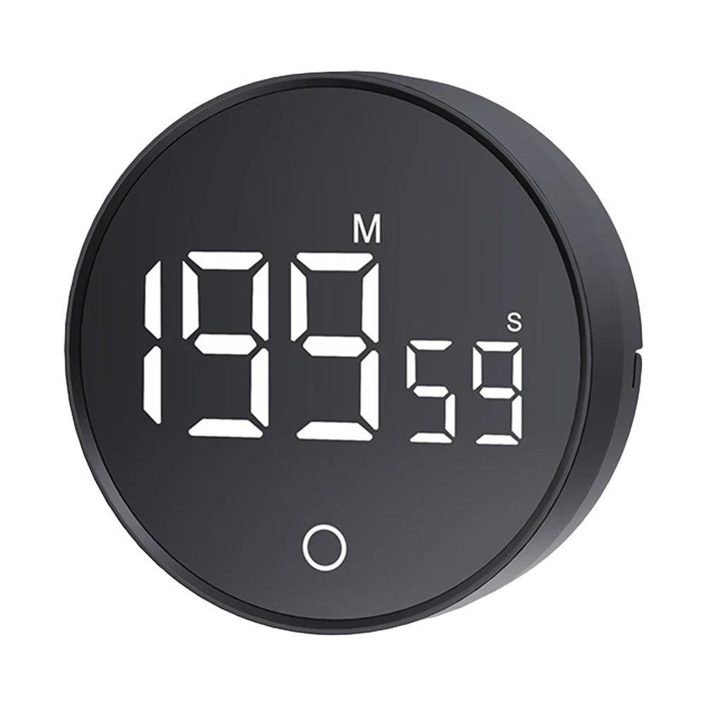 Magnetic Digital Kitchen Timer, Large LED Display, Countdown & Count-Up Alarm, Adjustable Magnetic Stand FanzyMarket