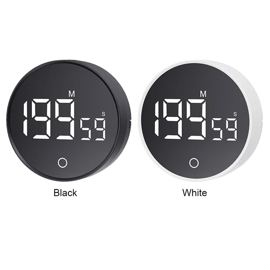 Magnetic Digital Kitchen Timer, Large LED Display, Countdown & Count-Up Alarm, Adjustable Magnetic Stand FanzyMarket