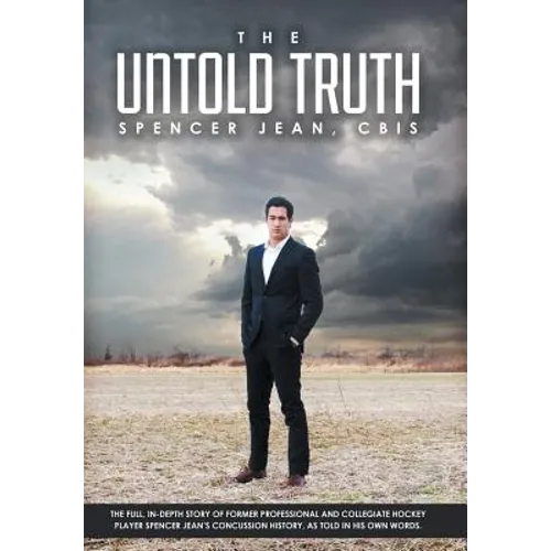Hardcover book with bold “The Untold Truth” title and suited man on cover