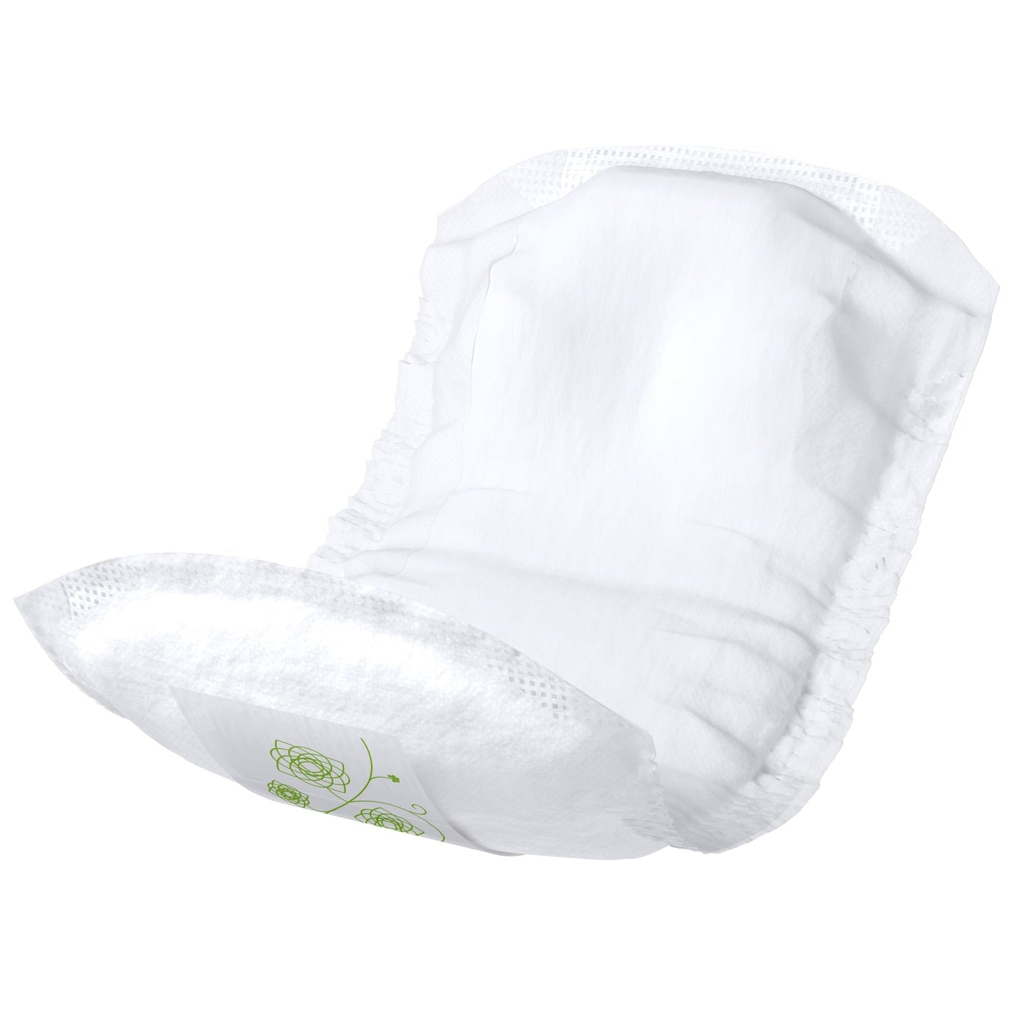 White Normal 2 Light Premium bladder control pads, two-pad view