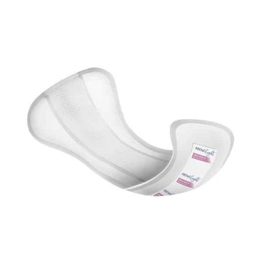 Light Ultra Mini bladder control pad with absorbent core, single pad view