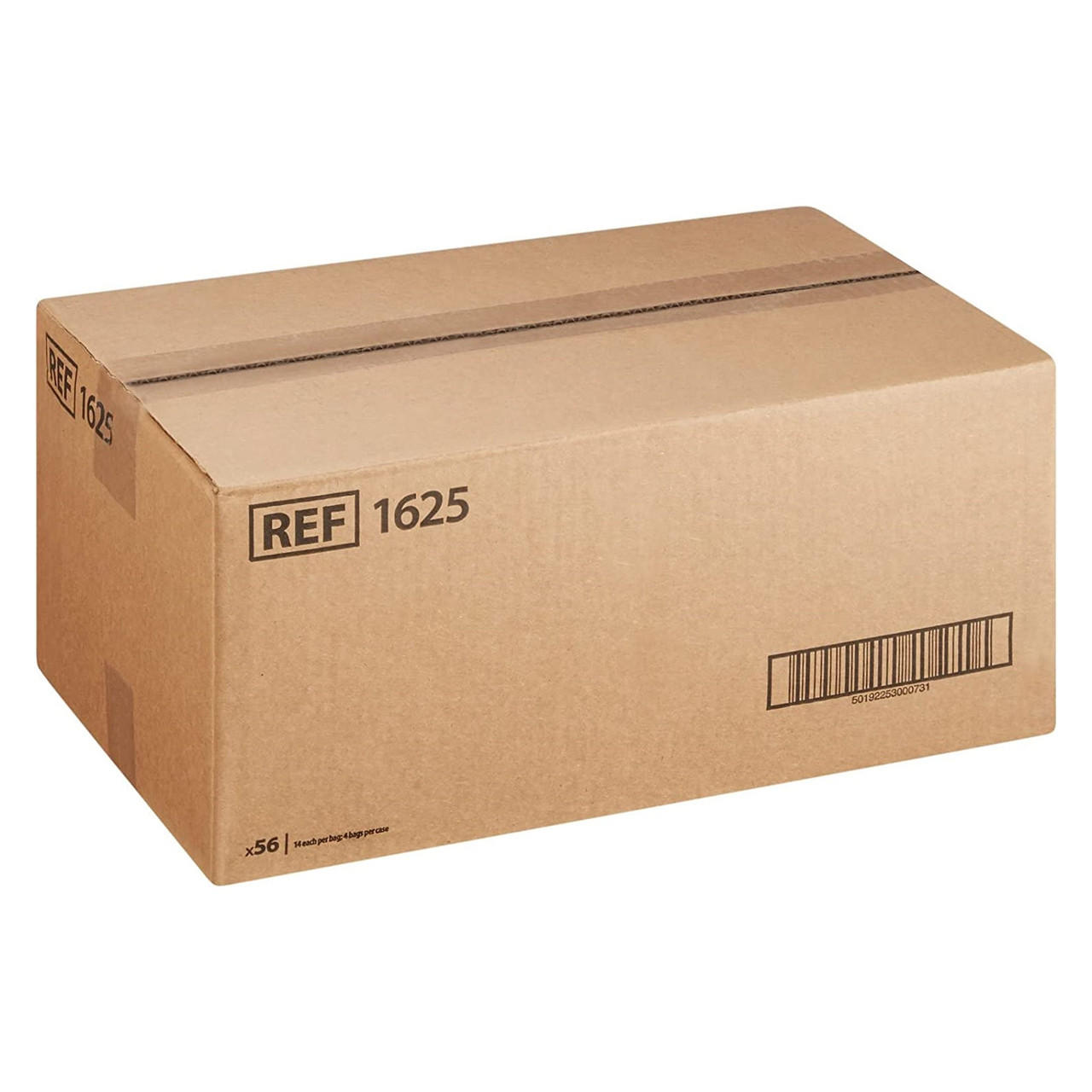 Cardboard case for heavy absorbency underwear, REF 1625, 56 count.