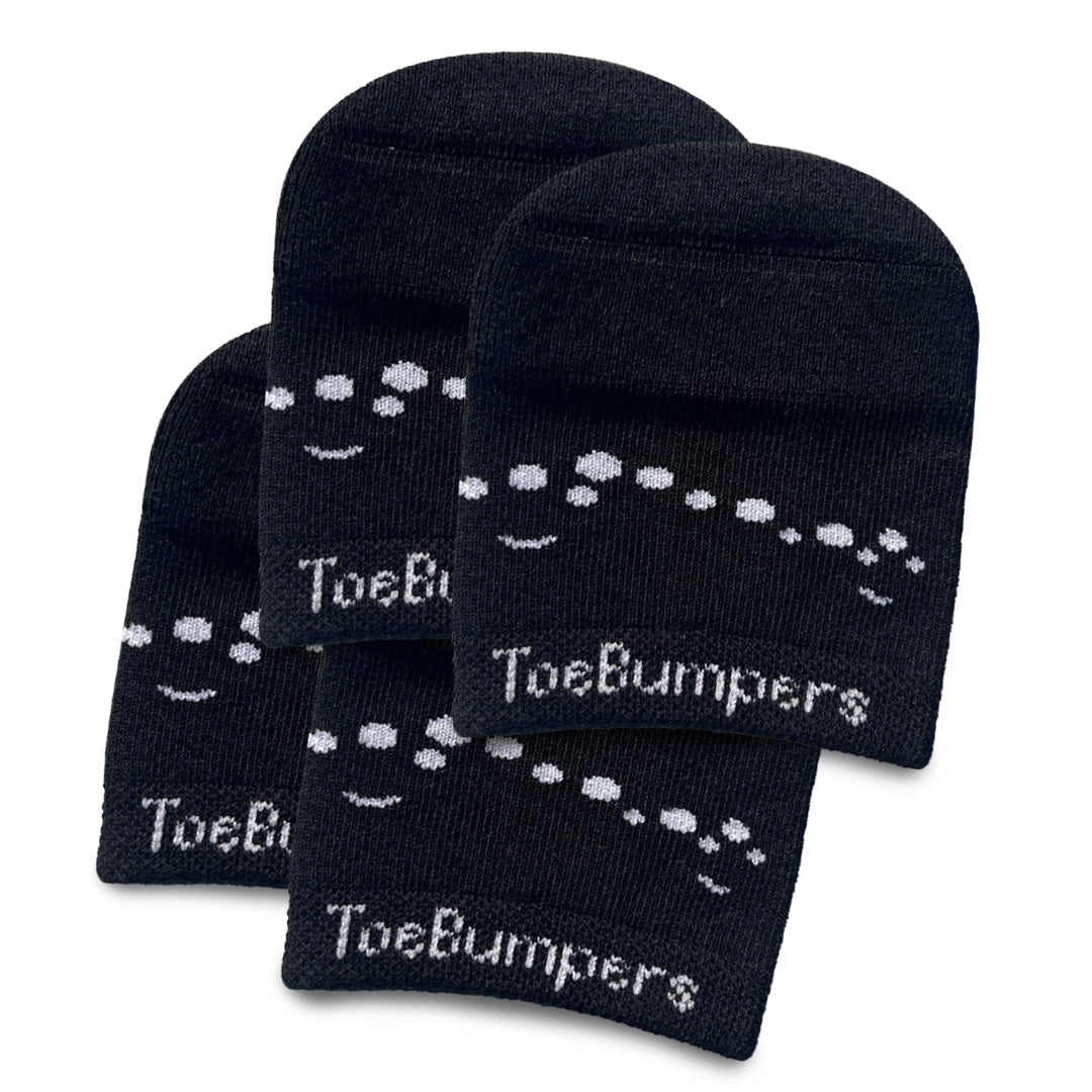 Women's Toe-Protection Compression Running Socks (2 Pair) Toe Bumpers