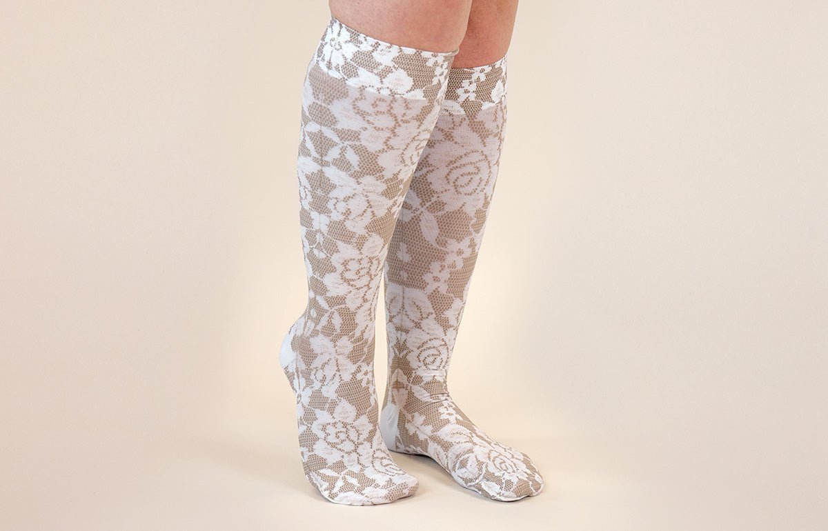 Darling Dark Gradient Compression Socks LympheDIVAs