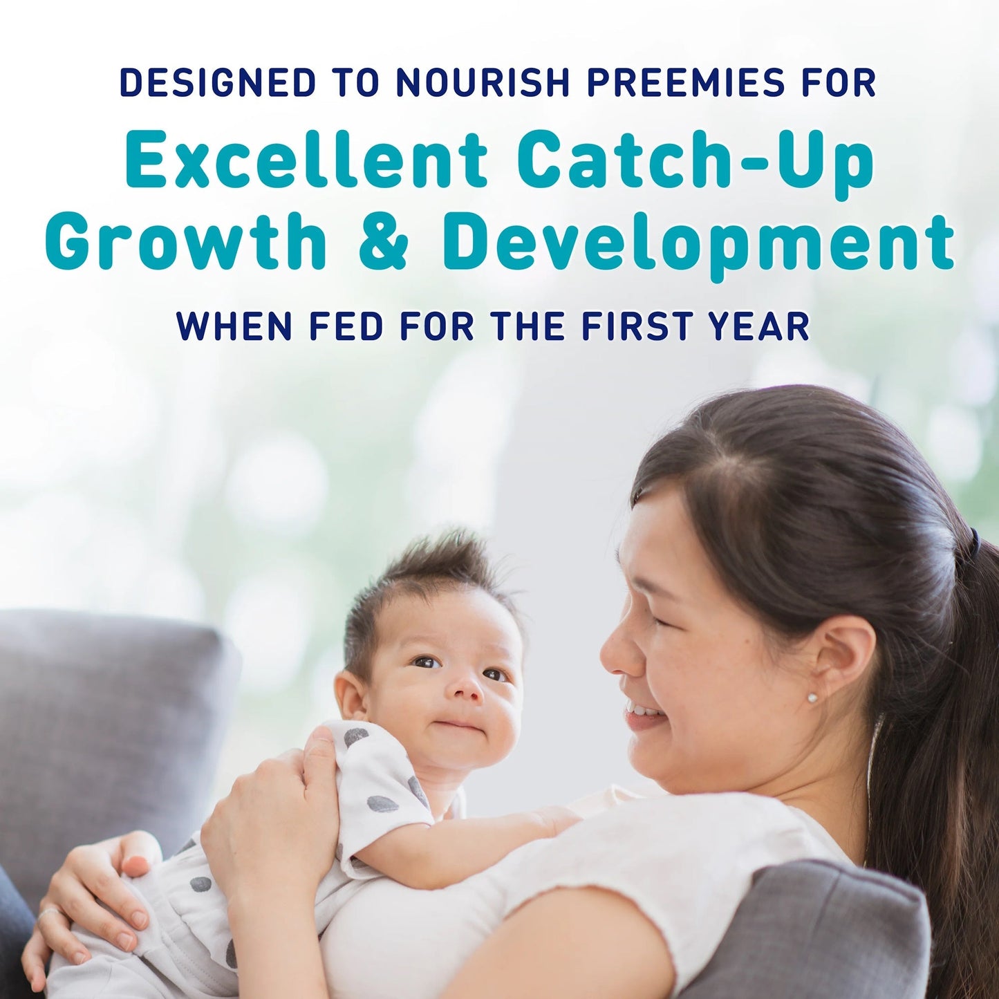 EnfaCare infant formula designed to support preemie catch-up growth and development