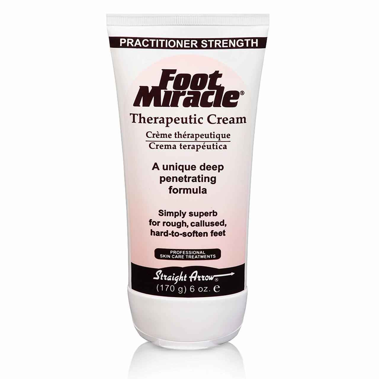 Foot Miracle practitioner strength therapeutic foot cream tube