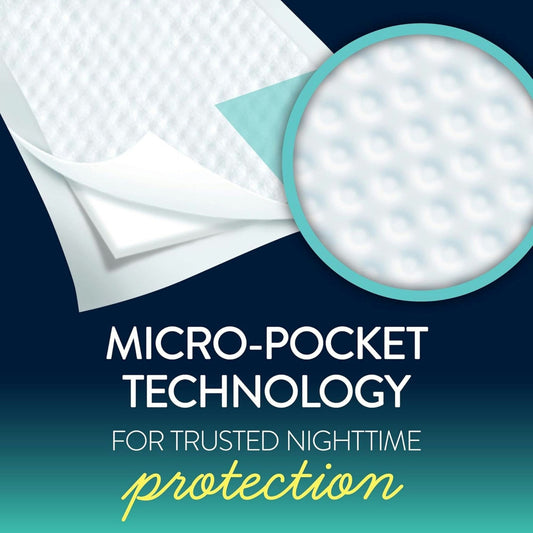 GoodNites bed mats micro-pocket technology, for trusted nighttime protection