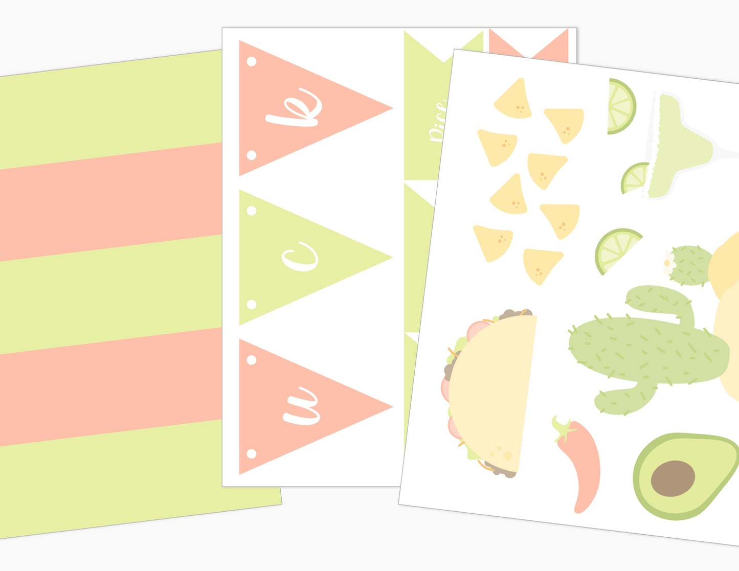 Pink Taco Truck Printable Dramatic Play Kit