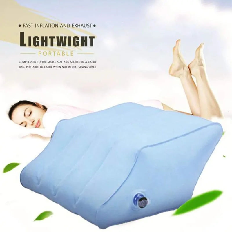Inflatable Leg Pillow for Travel and Relaxation DreamTech