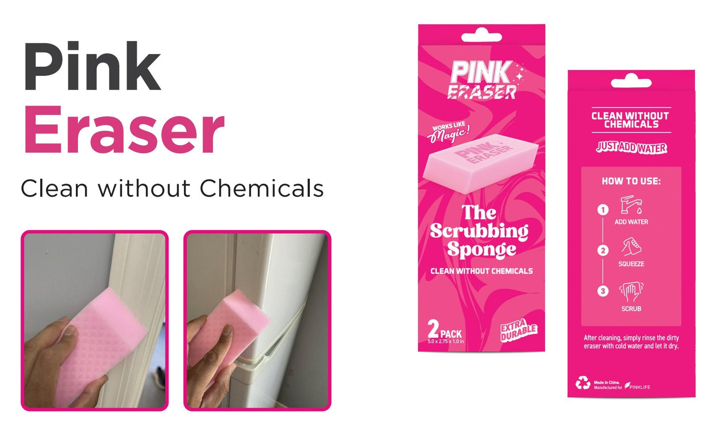Pink Eraser® Pink Formula