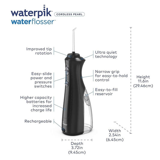 Waterpik Cordless Pearl Water Flosser (Refurbished)