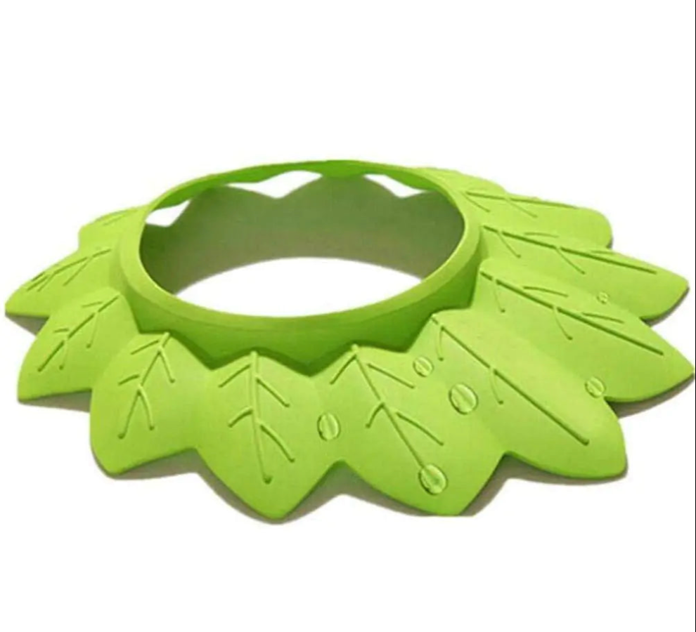 Green shower visor
