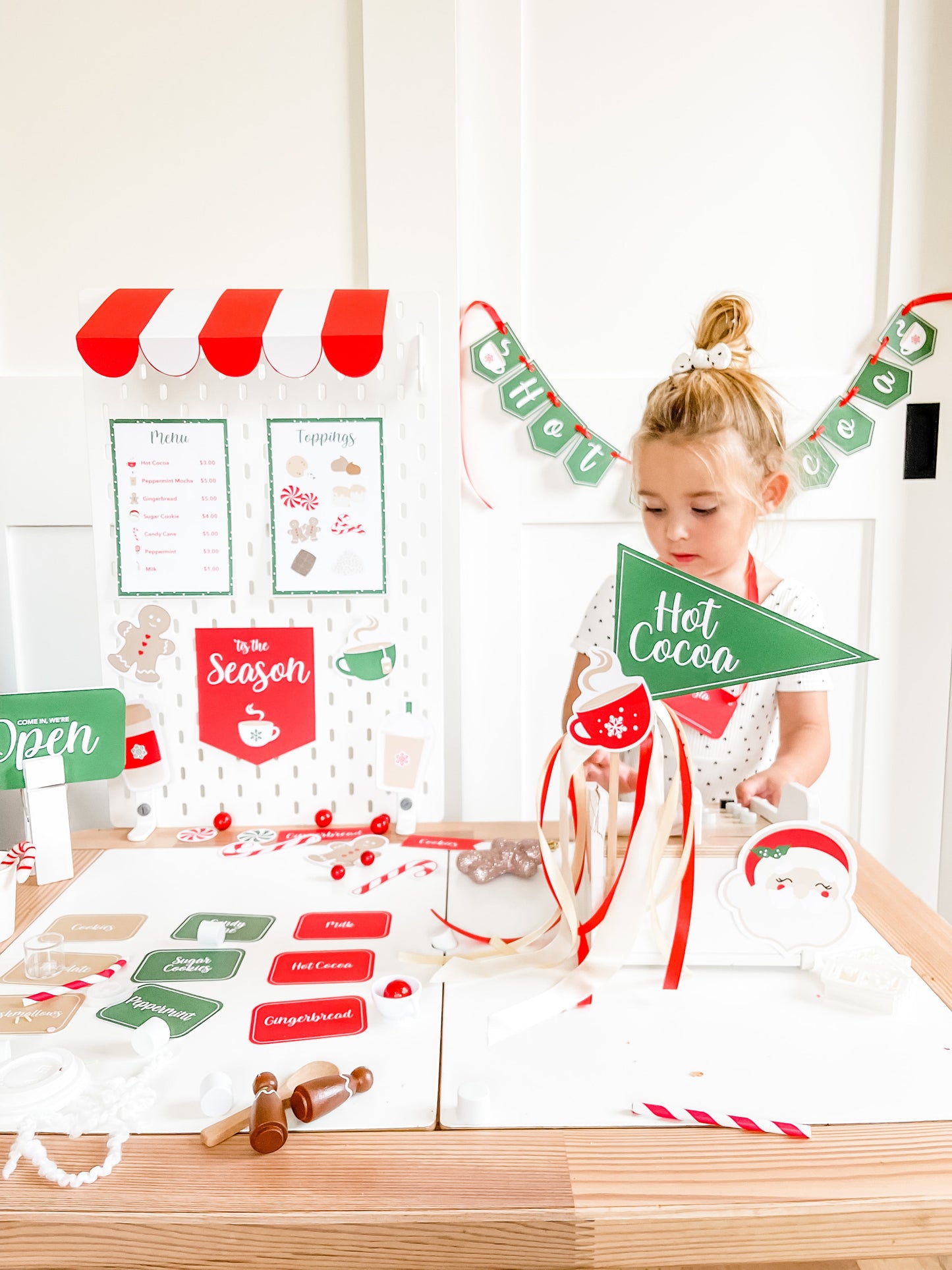 Hot Cocoa Dramatic Play Printables