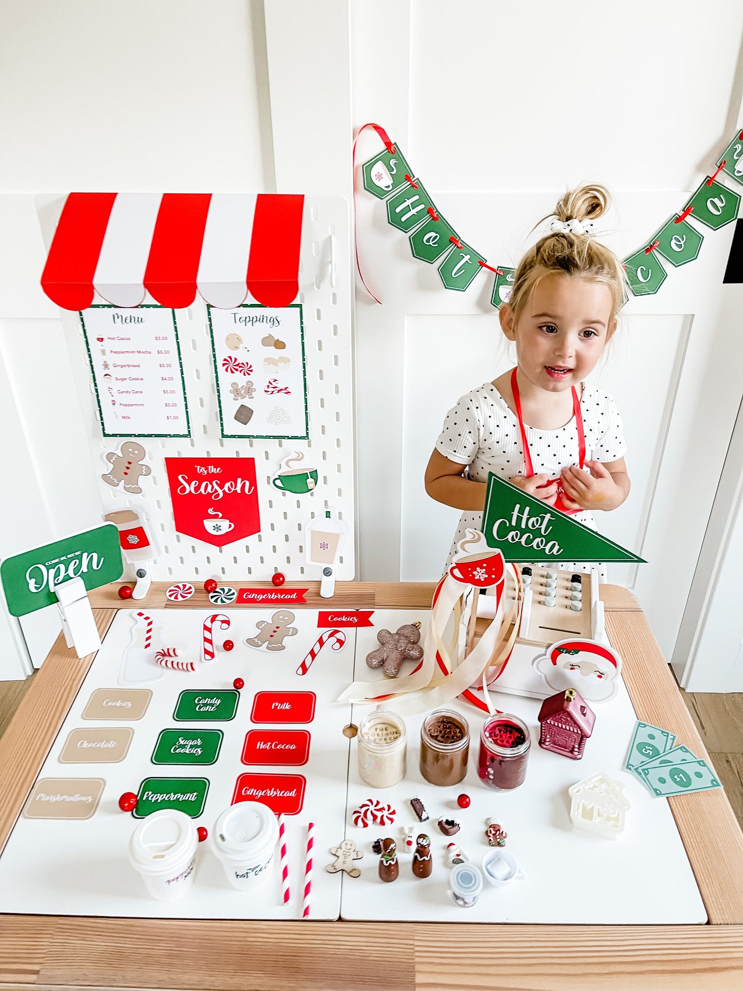 Hot Cocoa Dramatic Play Printables
