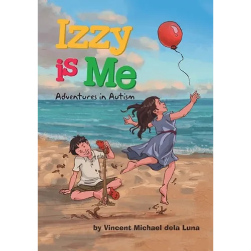 Paperback book with illustrated cover of children playing on a beach with balloons.