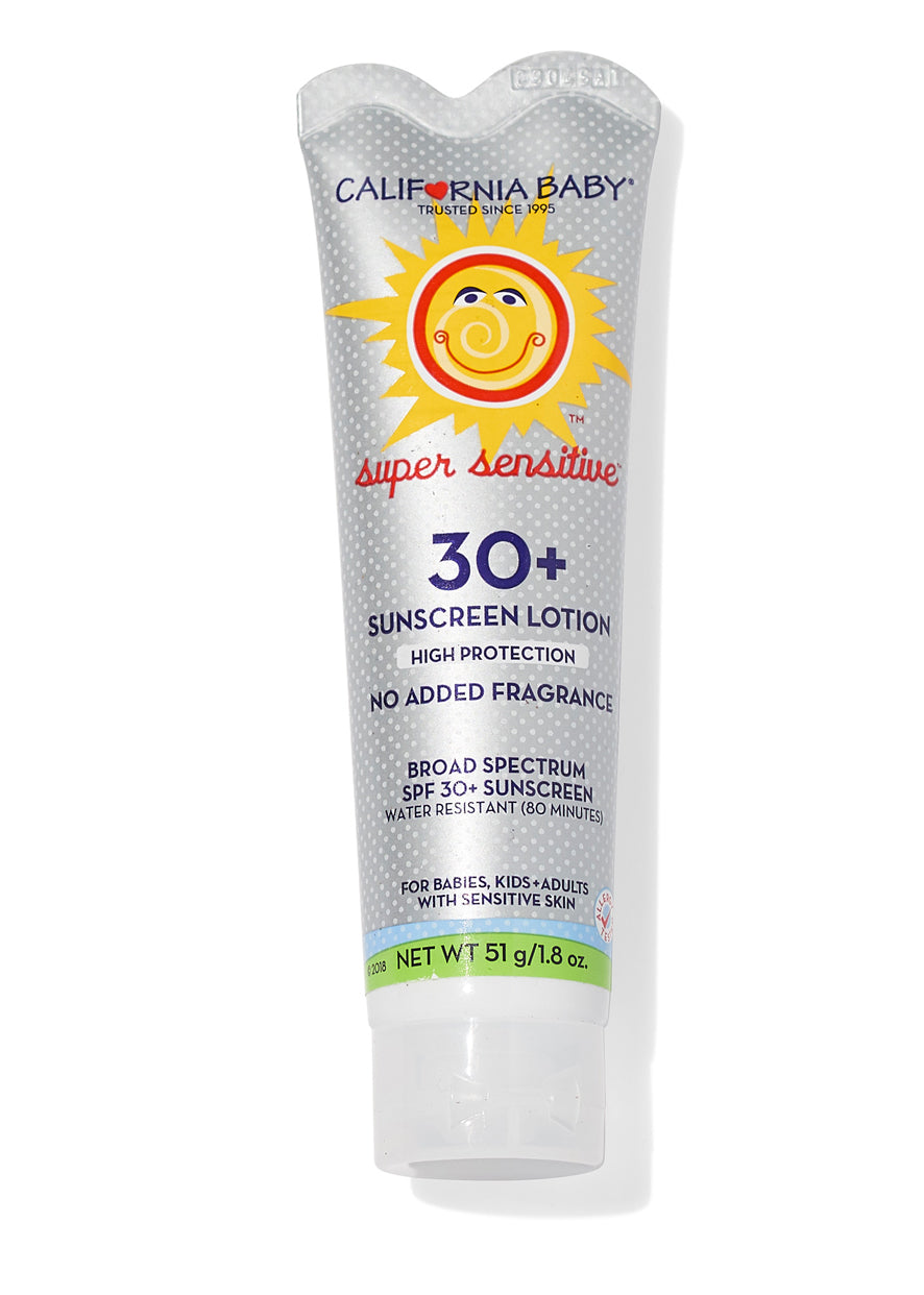 (No Fragrance) Super Sensitive™ Broad Spectrum SPF 30+ Sunscreen California Baby