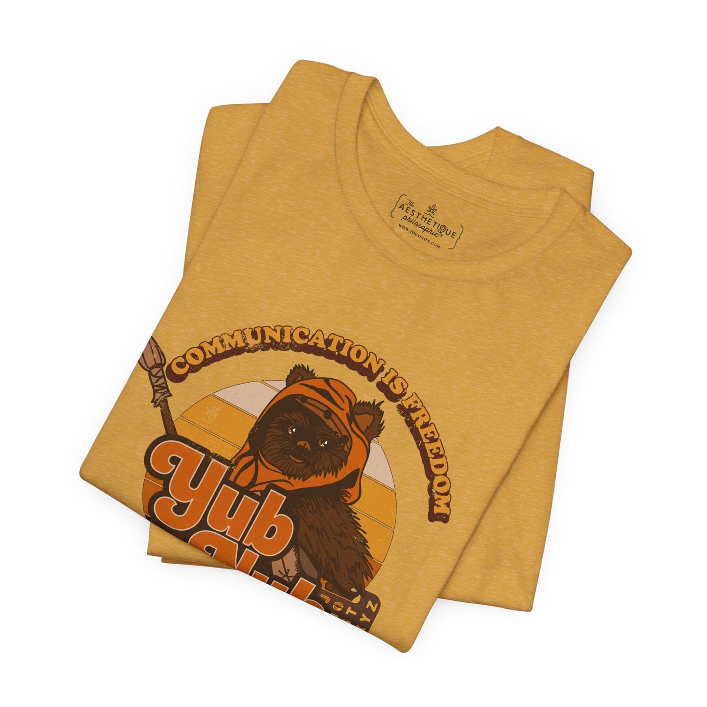 Communication is Freedom - Yub Nub - S2C - Adult Unisex Jersey Short Sleeve Tee