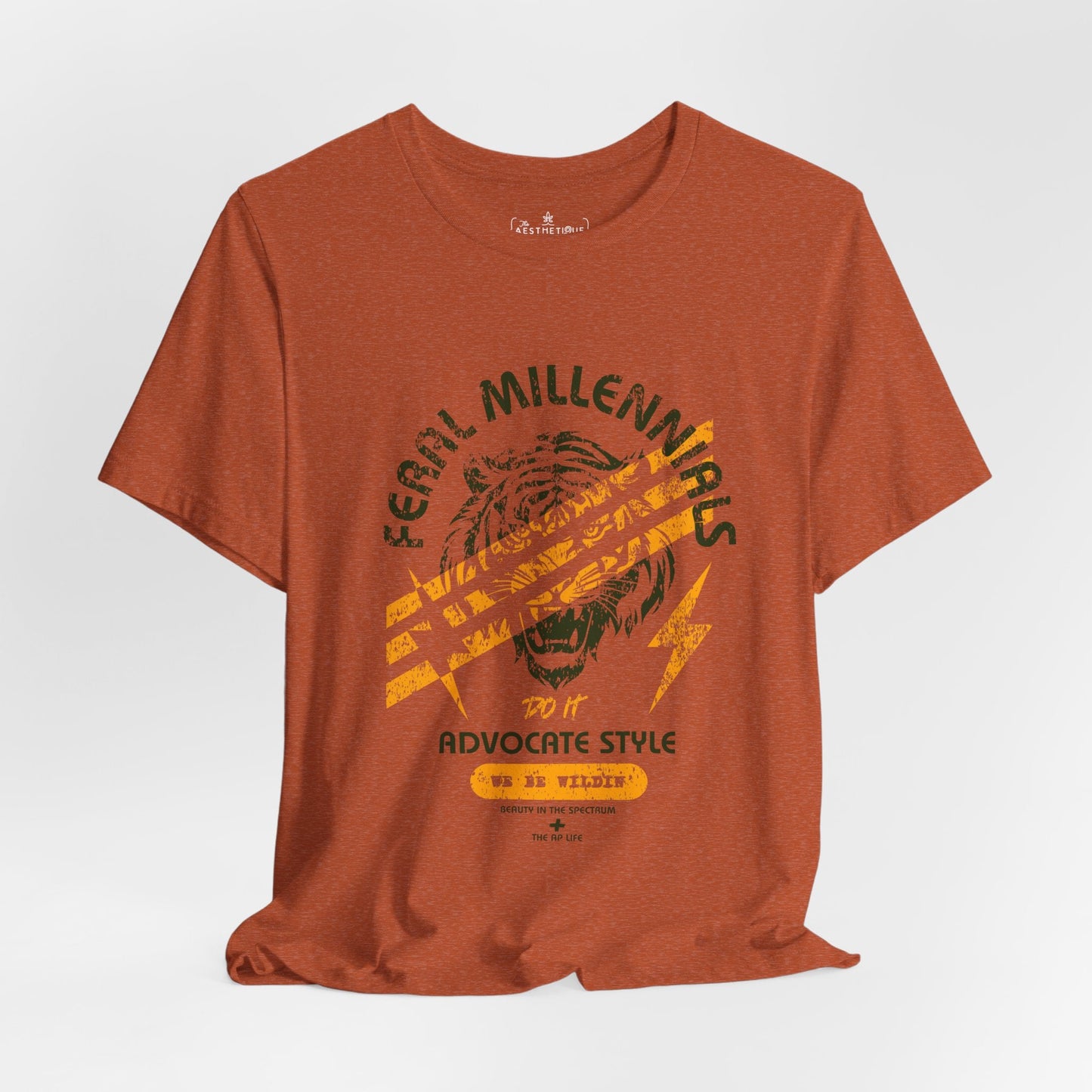 Feral Millennials Do It Advocate Style (We Be Wildin') - Adult Unisex Jersey Tee