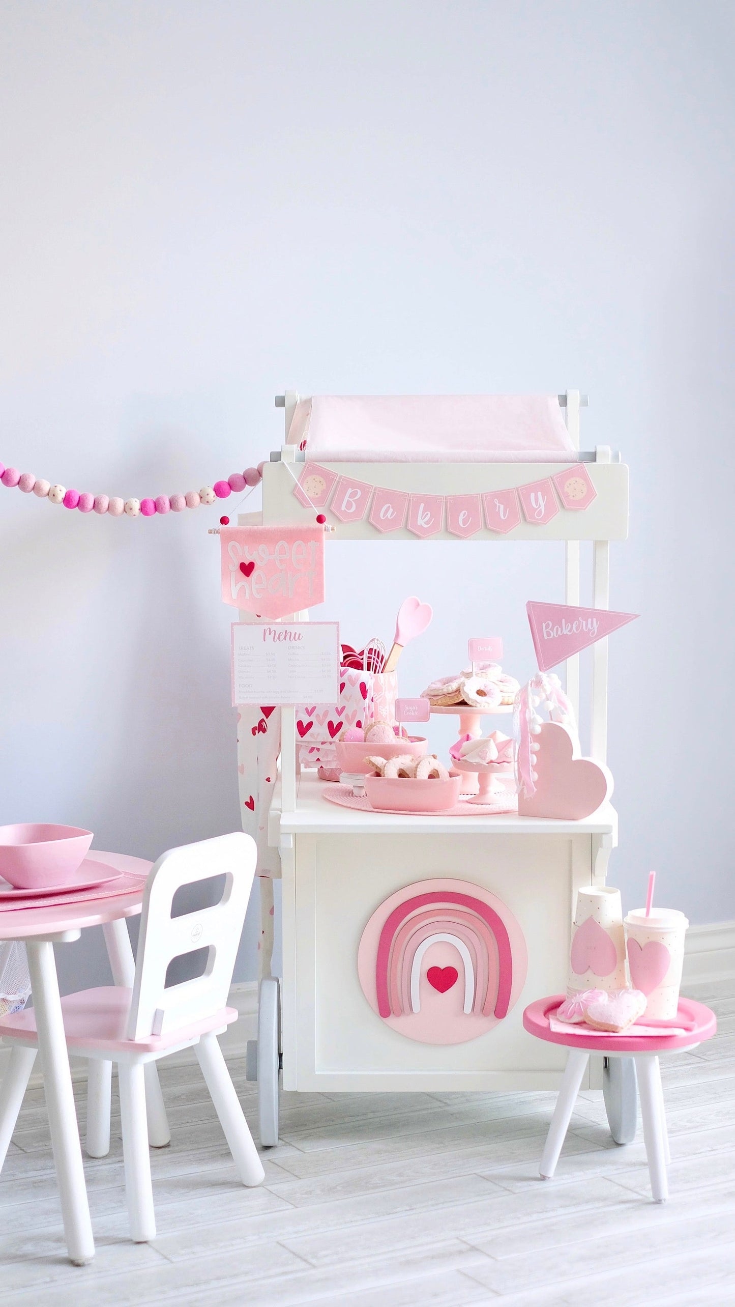 Valentines Bakery Printable Dramatic Play