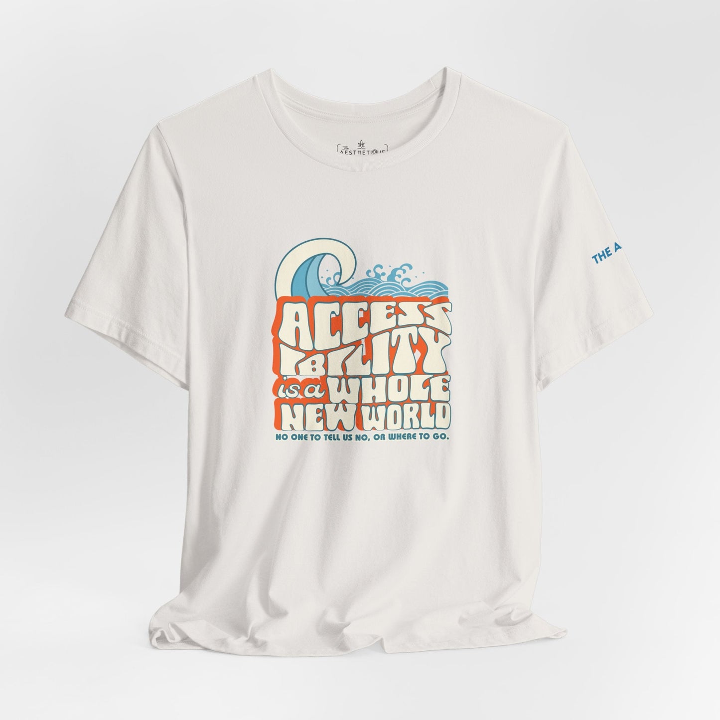 Accessibility Is A Whole New World - Fundraiser Adult Unisex Tee