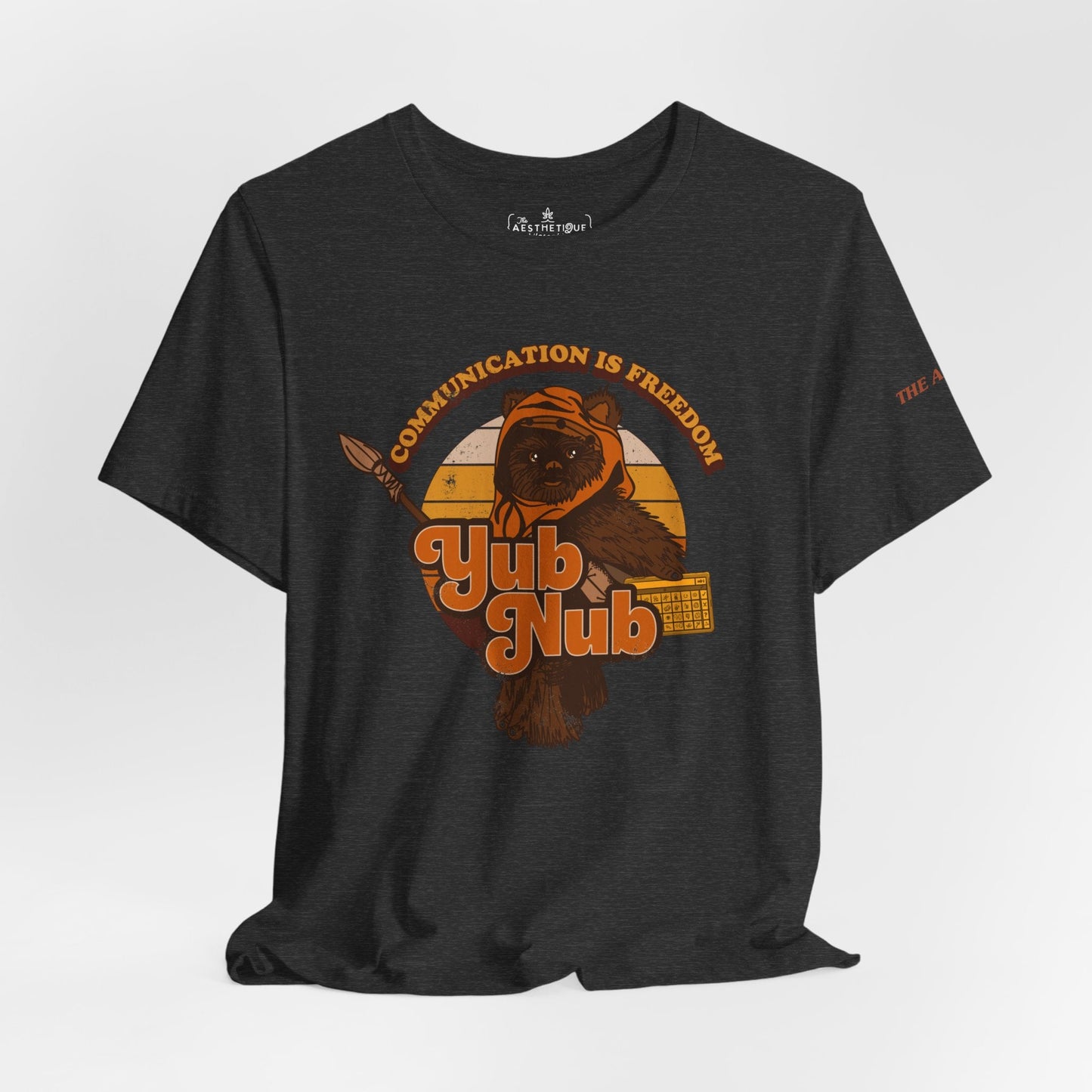Communication is Freedom - Yub Nub - AAC - Unisex Jersey Short Sleeve Tee