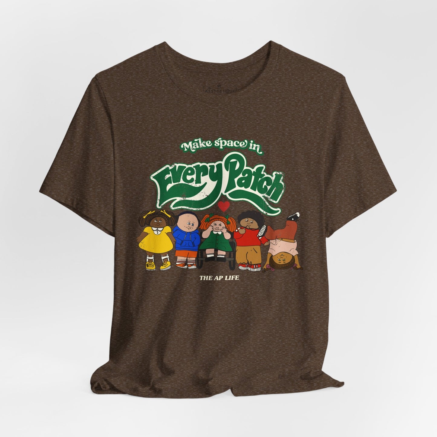 Make Space in Every Patch - Inclusion Matters - Adult Unisex Jersey Tee