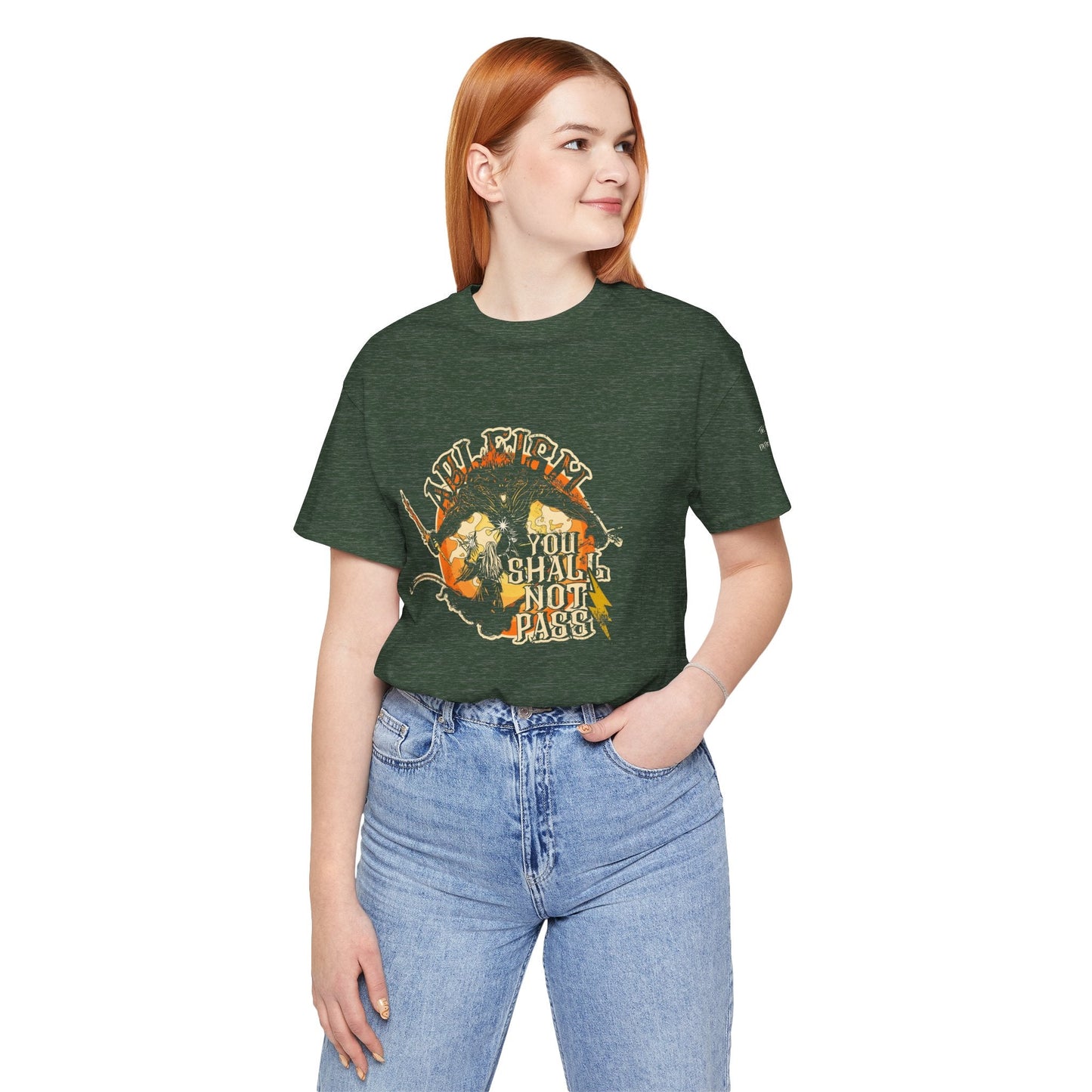 Ableism - You Shall Not Pass - LOTR Style - Unisex Jersey Short Sleeve Tee (Ships Internationally)
