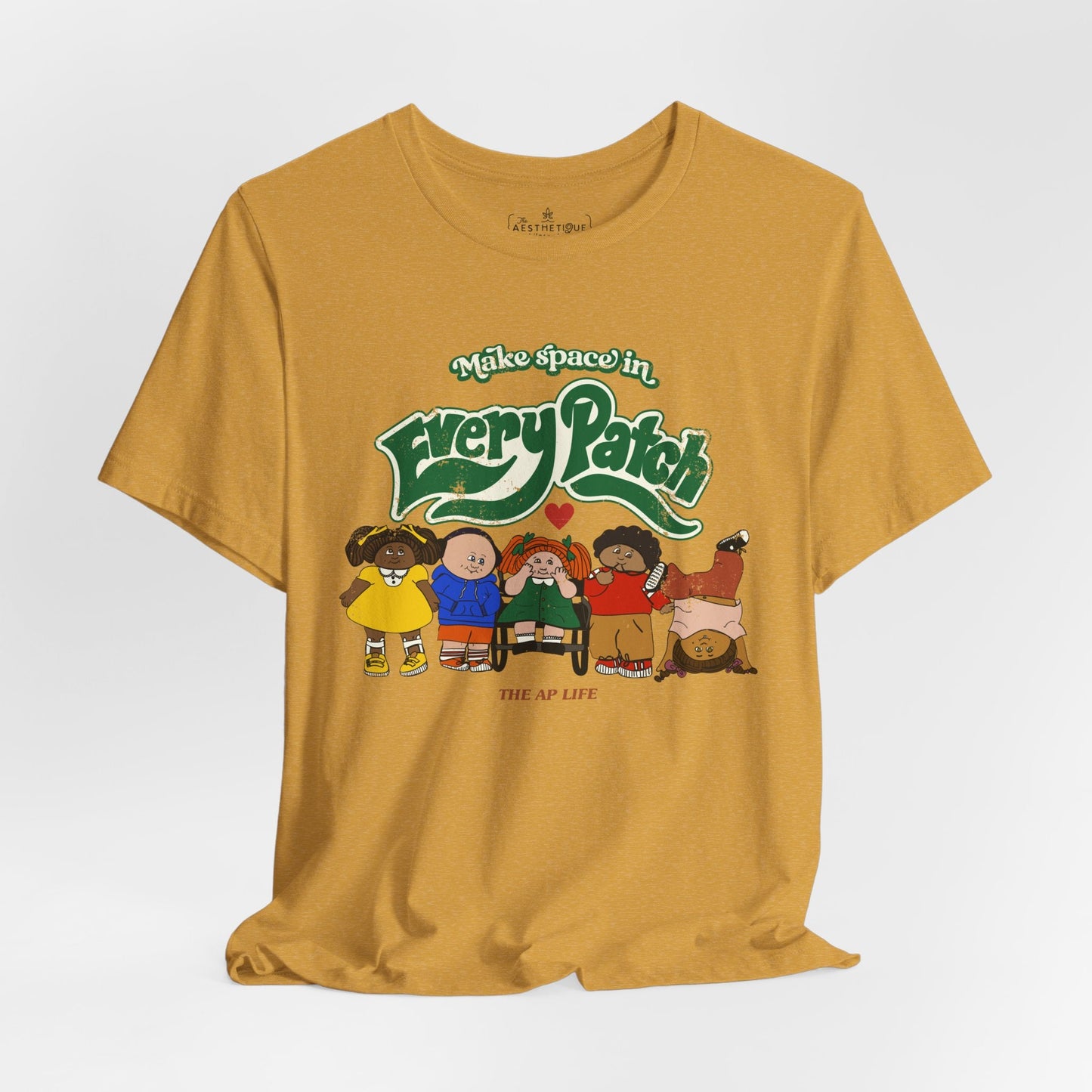 Make Space in Every Patch - Inclusion Matters - Adult Unisex Jersey Tee