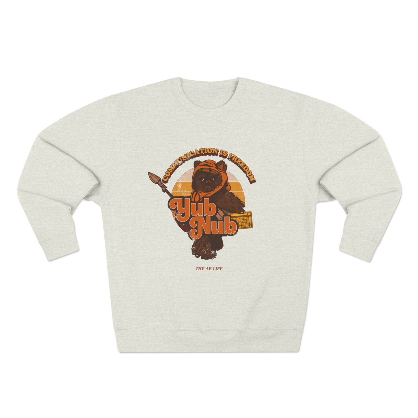 Communication is Freedom - Yub Nub - AAC - Unisex Crewneck Sweatshirt