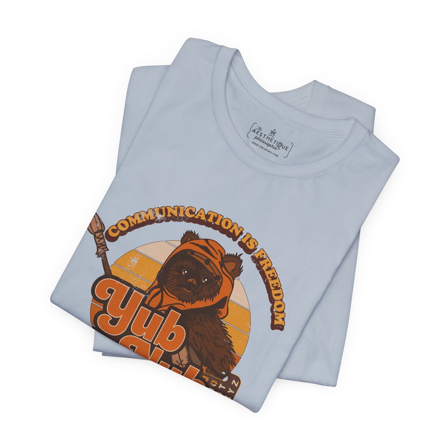 Communication is Freedom - Yub Nub - S2C - Adult Unisex Jersey Short Sleeve Tee