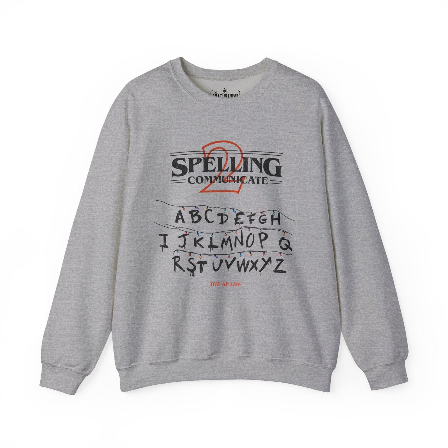 Spelling to Communicate - S2C - Adult Unisex Heavy Blend™ Crewneck Sweatshirt