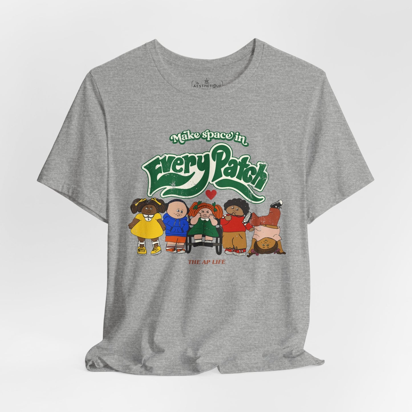 Make Space in Every Patch - Inclusion Matters - Adult Unisex Jersey Tee