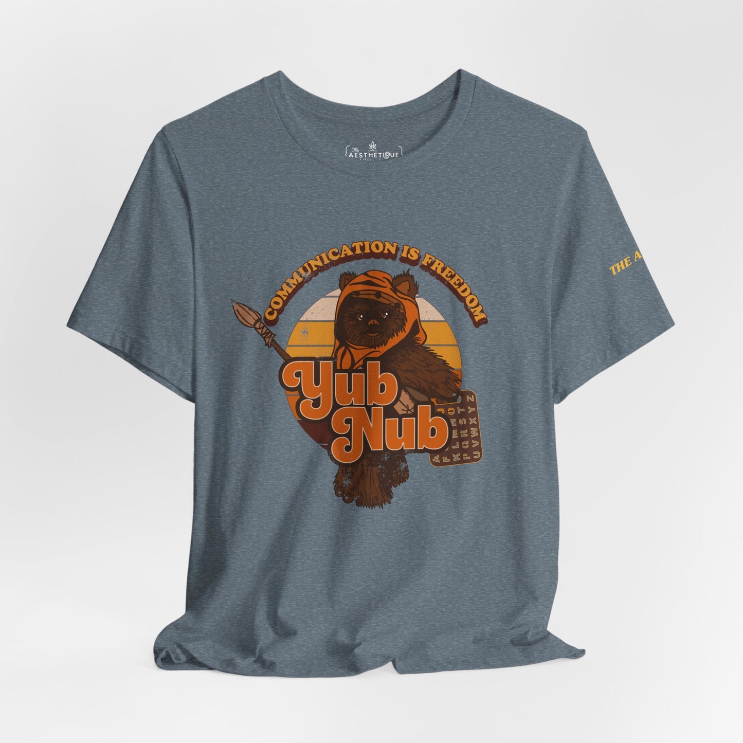 Communication is Freedom - Yub Nub - S2C - Adult Unisex Jersey Short Sleeve Tee
