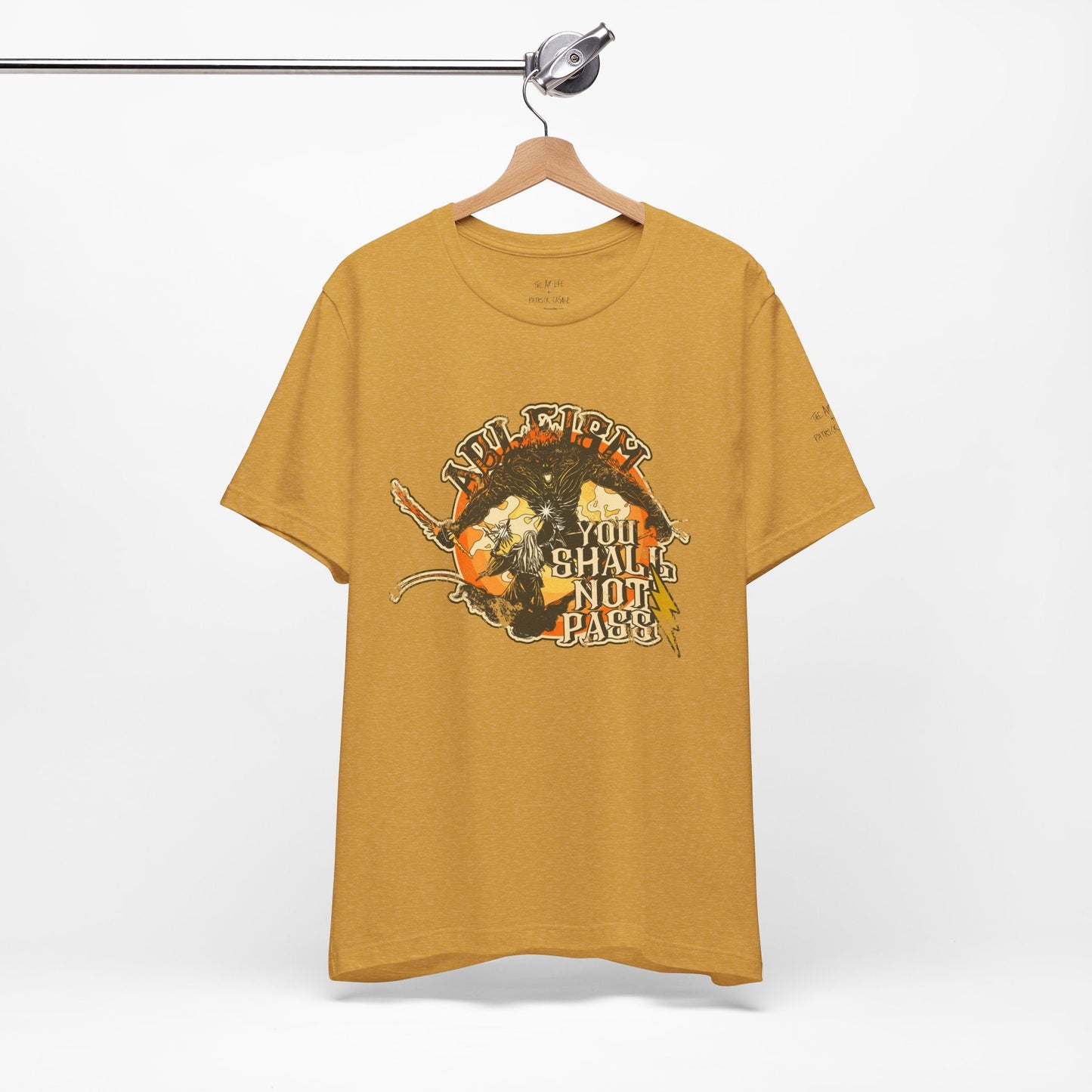 Ableism - You Shall Not Pass - LOTR - Unisex Jersey Short Sleeve Tee