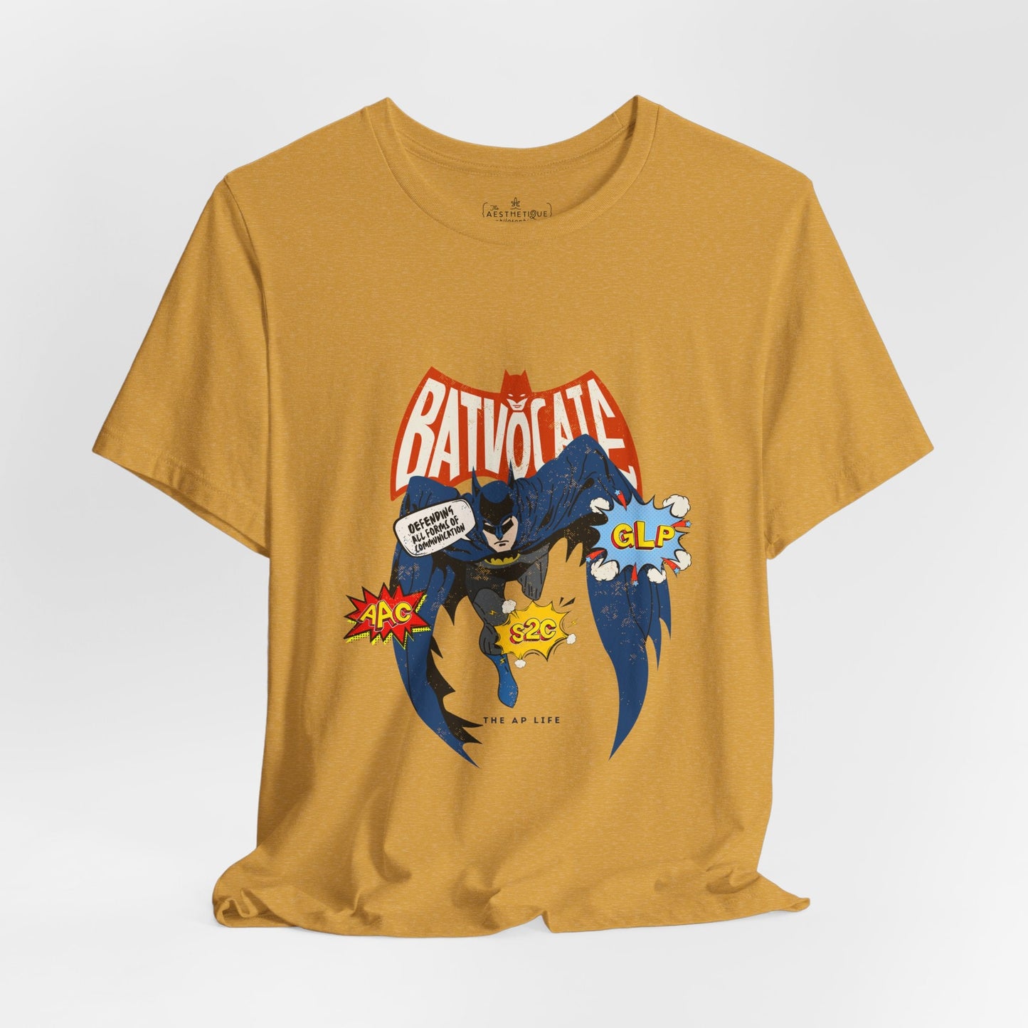Batvocate - Defending All Forms of Communication - AAC - GLP - S2C - Adult Unisex Jersey Tee