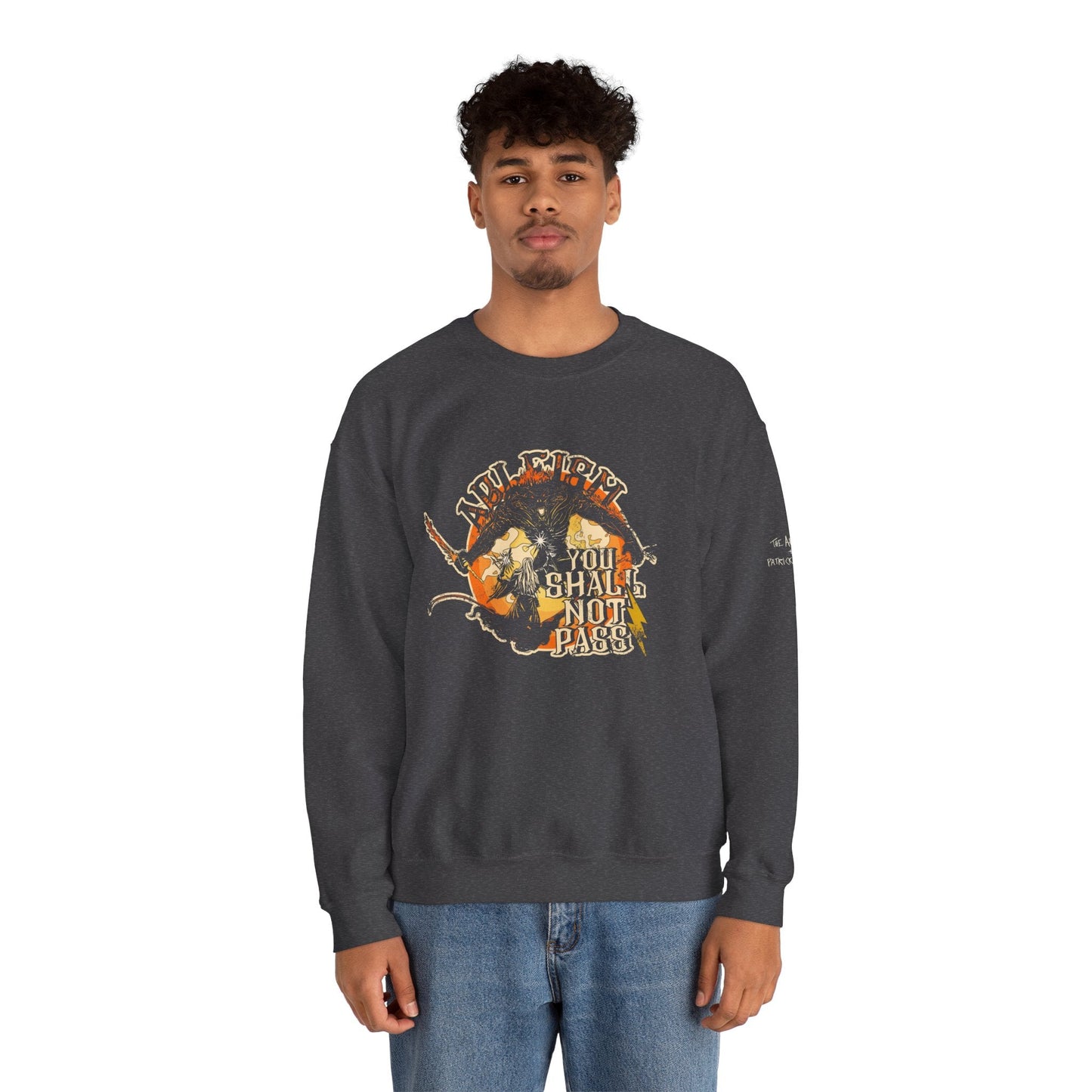 Ableism - You Shall Not Pass - LOTR - Adult Unisex Heavy Blend™ Crewneck Sweatshirt