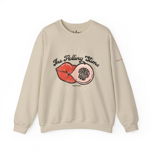 The Rolling Stims Sensory Seeking Tour - Adult Unisex Crewneck Sweatshirt