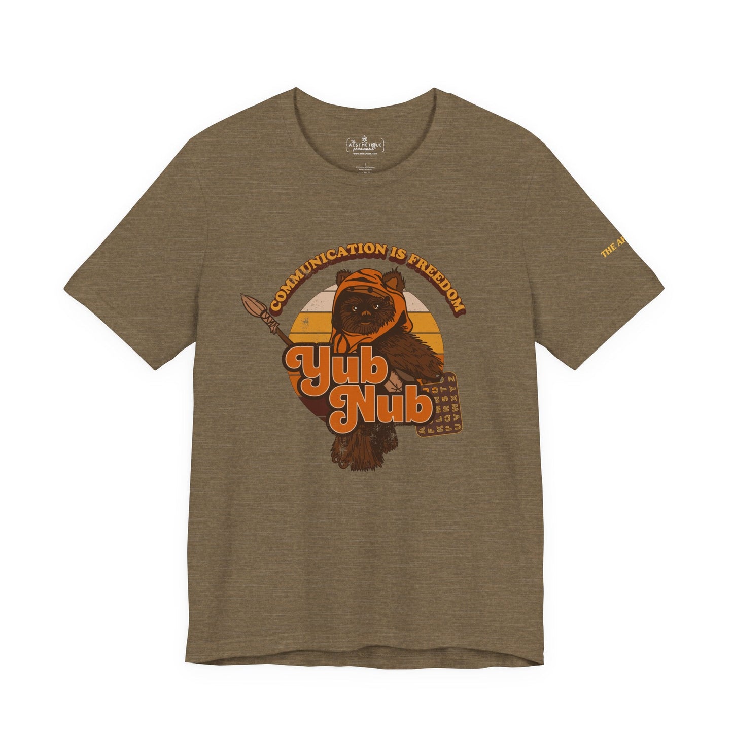 Communication is Freedom - Yub Nub - S2C - Adult Unisex Jersey Short Sleeve Tee