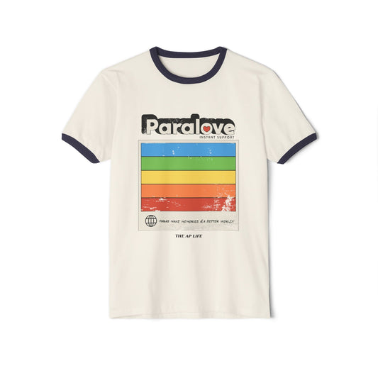 Para Love - Instant Support - Adult Unisex Cotton Ringer T-Shirt