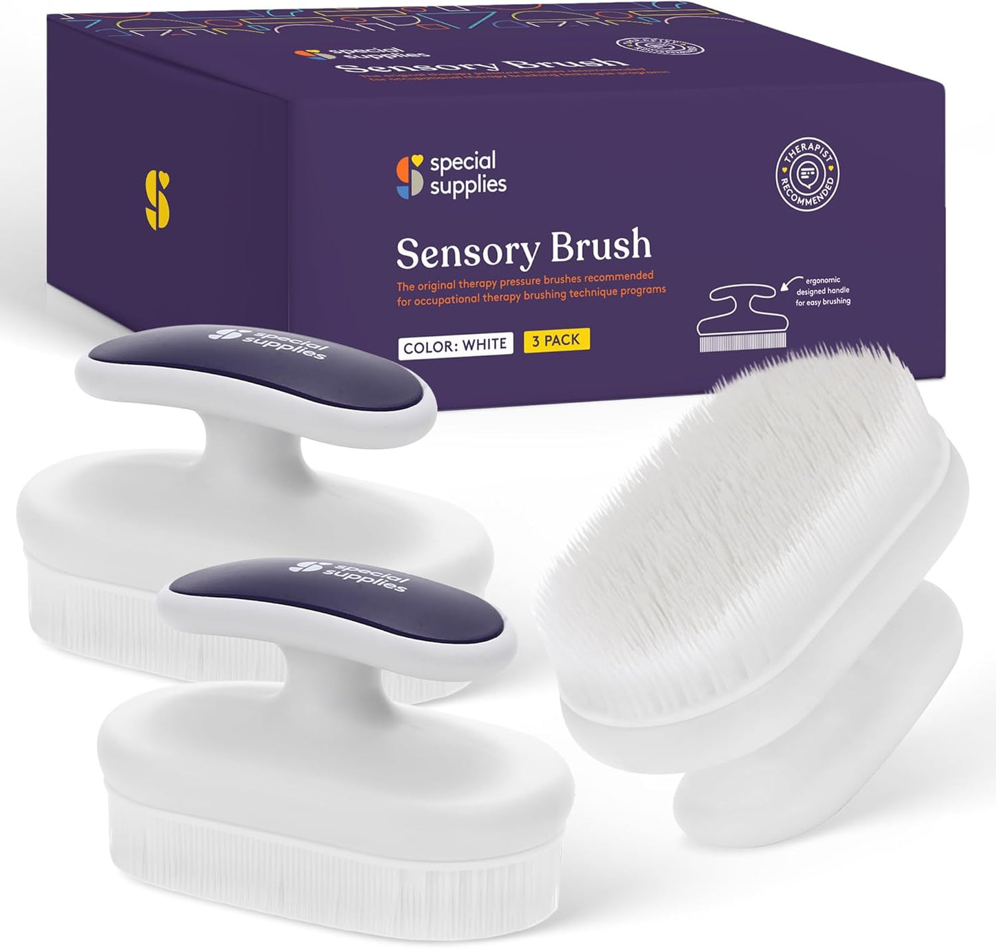 Special Supplies Sensory Brush with Handle
