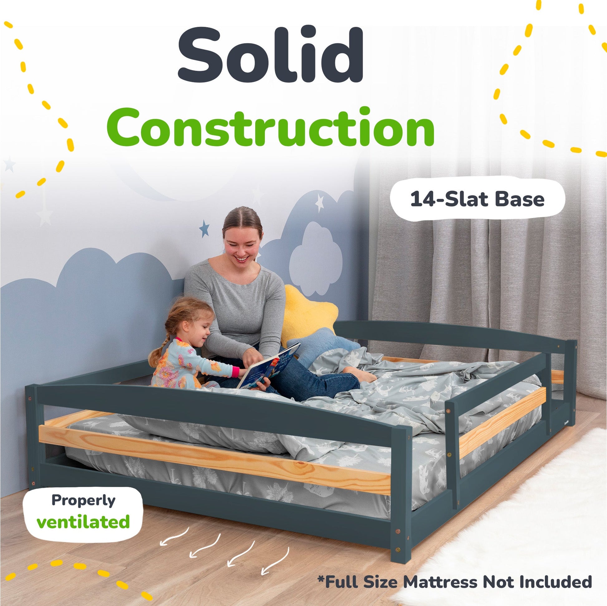 Floor Bed - Full Size Ocodile.com