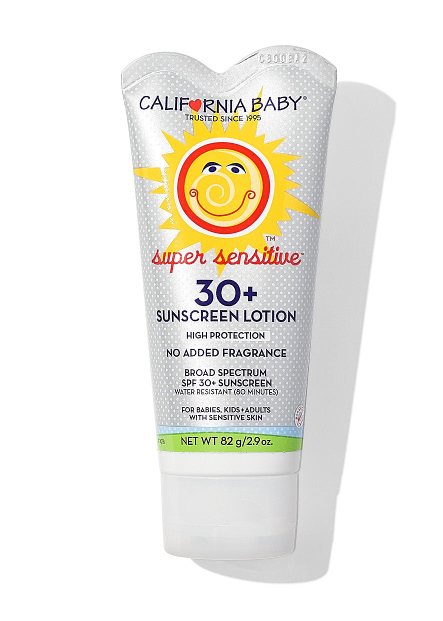 (No Fragrance) Super Sensitive™ Broad Spectrum SPF 30+ Sunscreen California Baby
