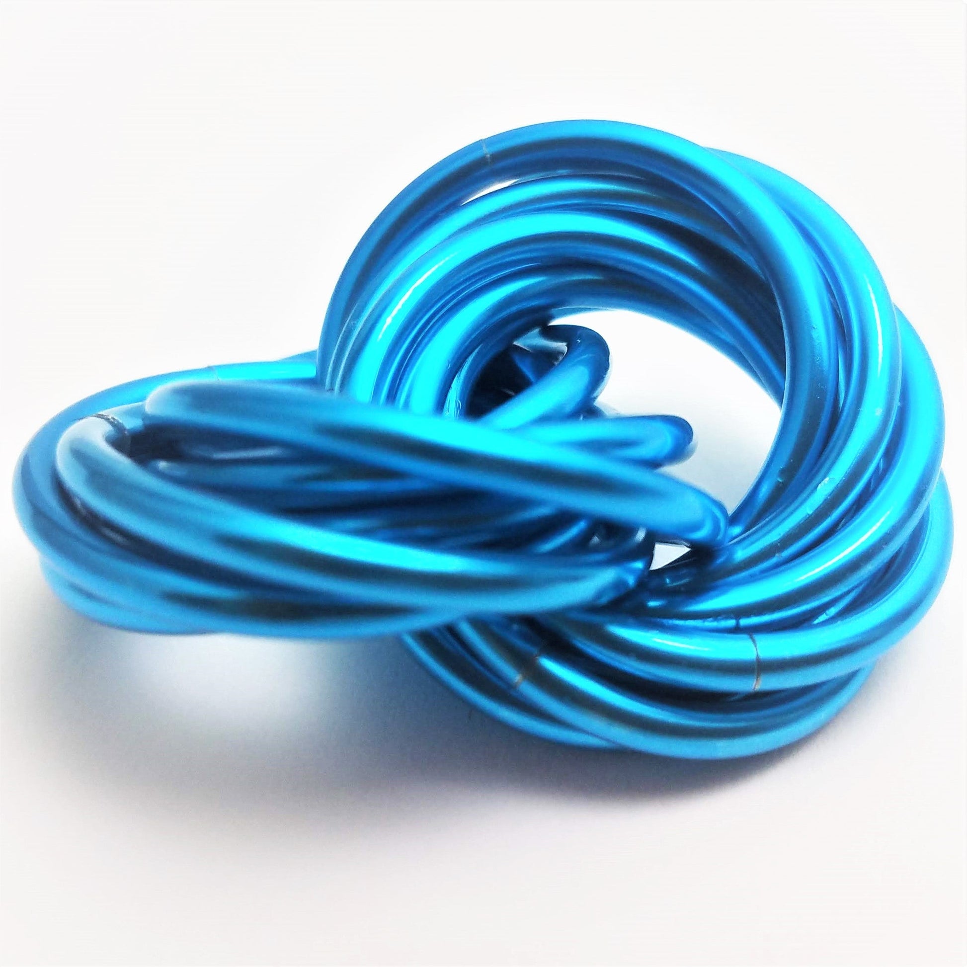 Möbii® SOLID Color Collection: Stress Ball, Stim Fidget Ball Desk Toy Steel Lynx